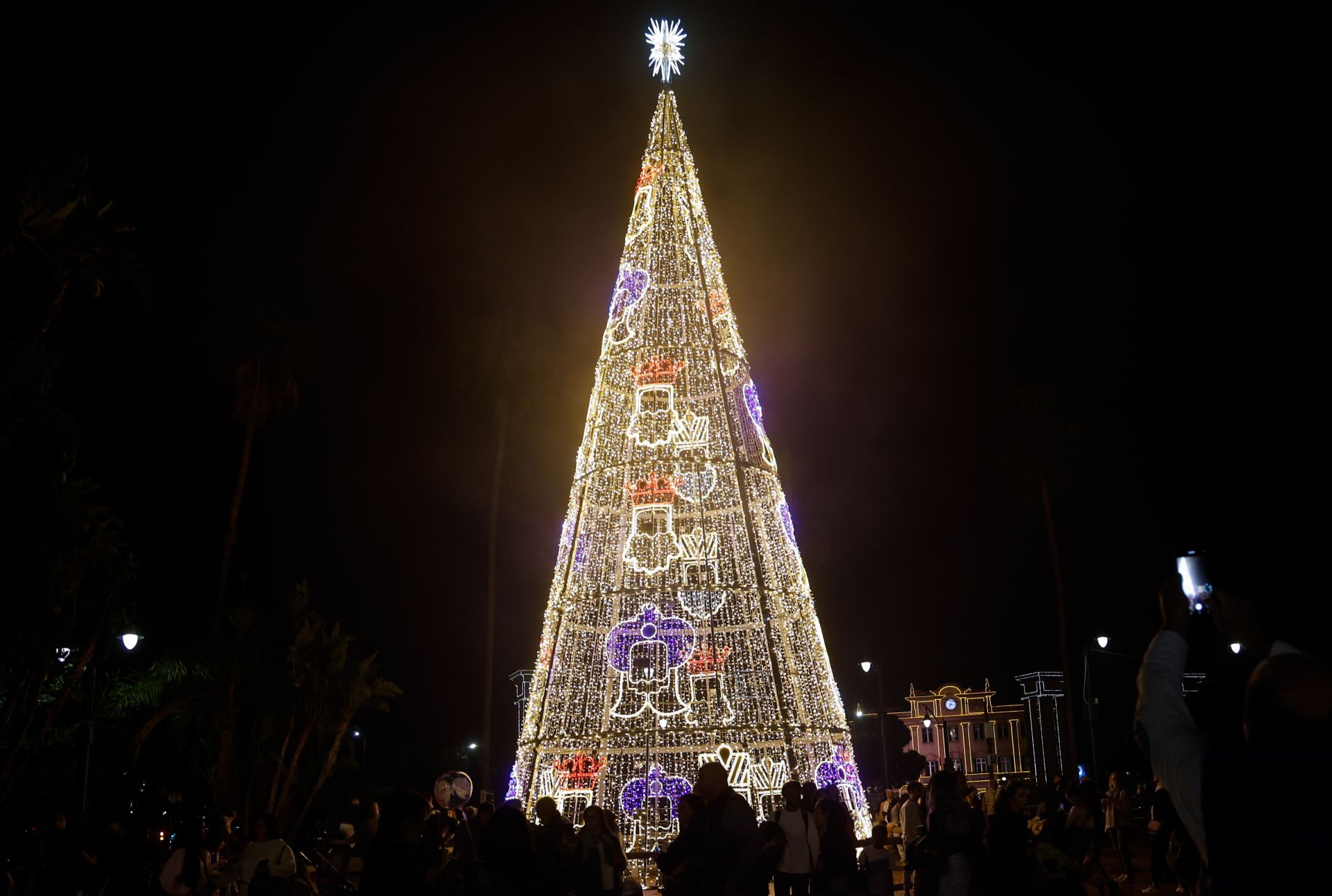 Malaga&#039;s big Christmas switch-on - in pictures